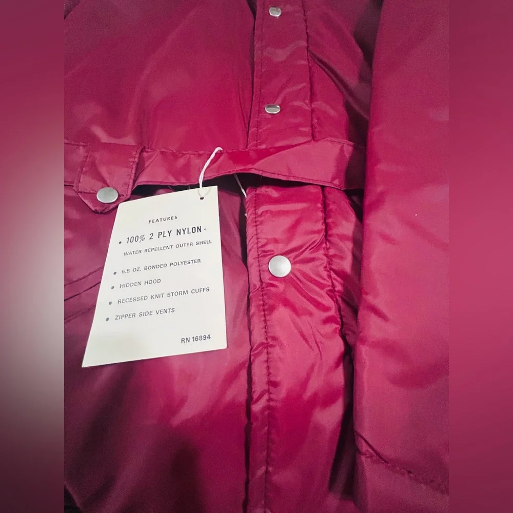 Rare Sportsmaster Red Jacket from 1960s (reworked beautifully) Vintage - Picture 10 of 16